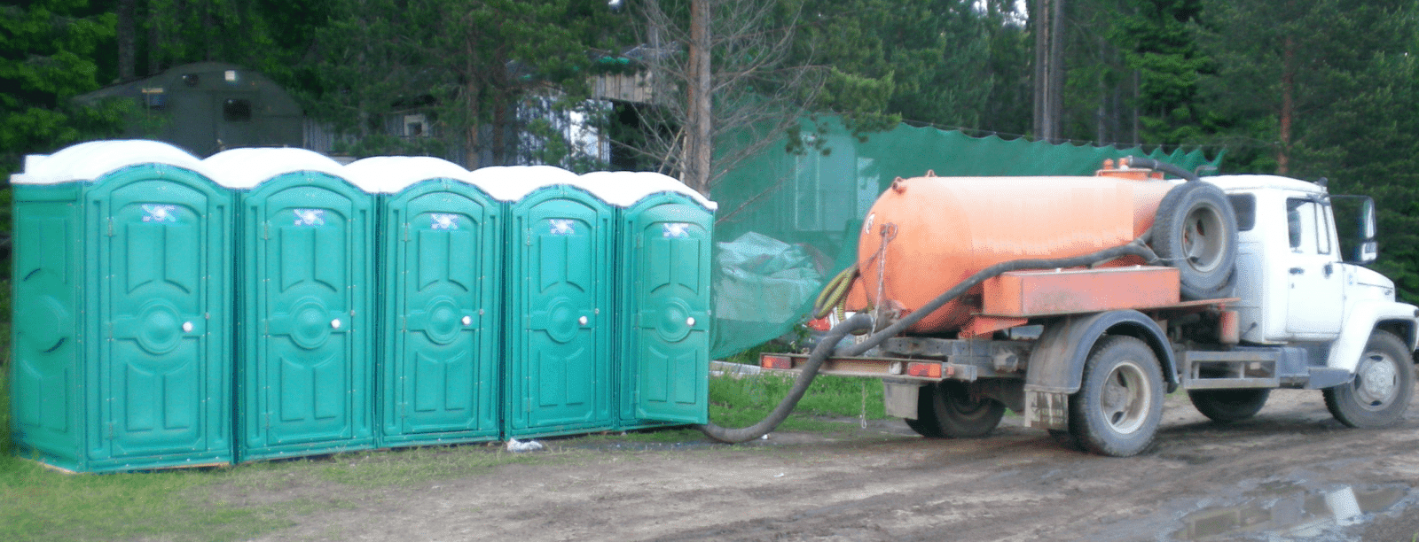 туалетная кабина для строительной площадки